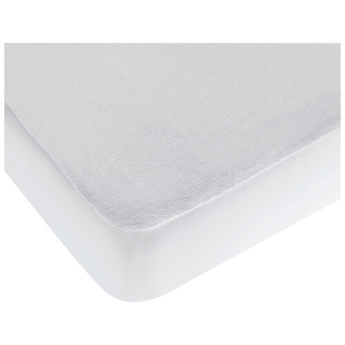Funda protectora de colchón, tejido impermeable 100% microfibra ajustable en altura, 105cm ACTUEL.