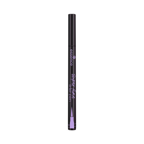 ESSENCE Super fine tono 01 negro Delineador de ojos (eyeliner) con punta ultrafina, para delineados ultraprecisos.