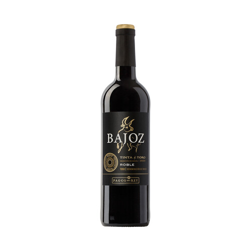 BAJOZ  Vino tinto roble con D.O. Toro botella 75 cl.