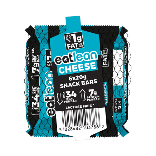 EATLEAN Queso proteico snack 6 x20 g.