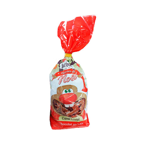 JACQUOT Figuritas navideñas con crema leche 250 g.