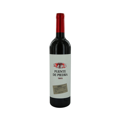 PUENTE DE PIEDRA Vino tinto con D.O.P Cariñena botella 75 cl.