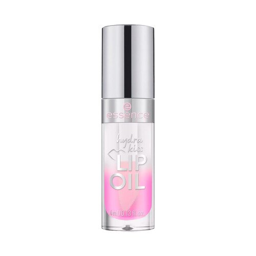 ESSENCE Hydra kiss tono 01 Kiss from a rose Aceite de labios nutritivo, con color y acabado brillante.