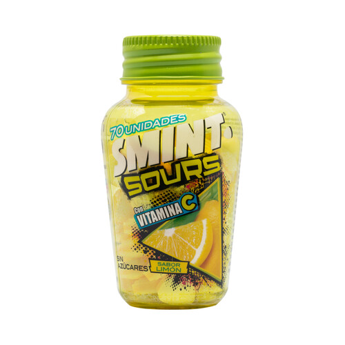 SMINT Sours Lemony Caramelos con vitamina C 49 g.