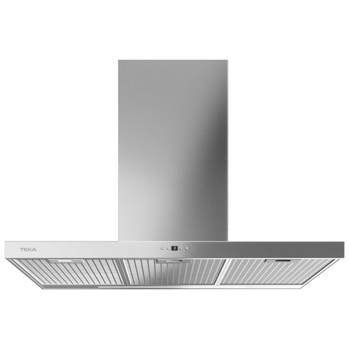 Campana extractora decorativa TEKA DSH 986 Inox, hasta 735m3h, 4 velocidades.