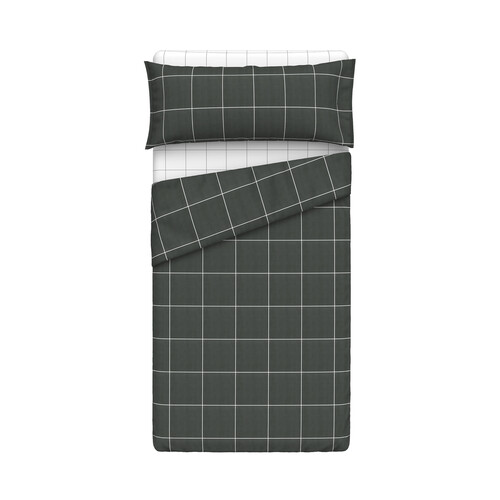 Juego de sábanas para cama de 105cm, 100% algodón, ACTUEL.