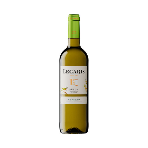 LEGARIS  Vino blanco verdejo con D.O. Rueda botella 75 cl.