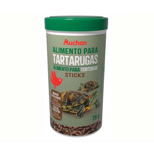 PRODUCTO ALCAMPO Alimento para tortugas en sticks 75 g.