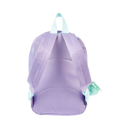 Mochila infantil, FROZEN, varios compartimentos, color morado, ALCAMPO.