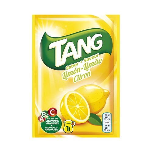 TANG Bebida de limón en polvo 30 gr,