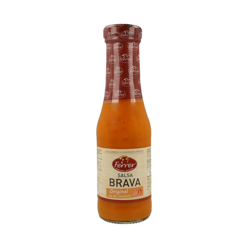 FERRER Salsa brava especial patatas FERRER frasco de 250 g.