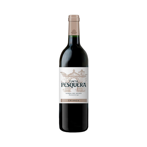 PESQUERA  Vino tinto crianza con D.O. Ribera del Duero botella 75 cl.