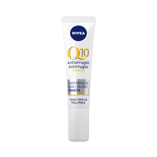 Crema con acción antiarrugas para la zona del contorno de los ojos NIVEA Visage Q10