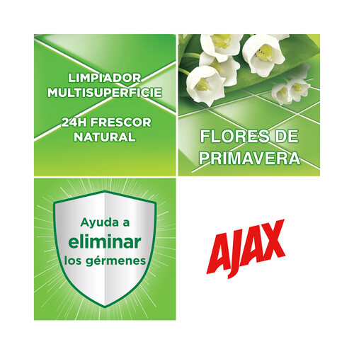 AJAX Limpiahogar Flores de Primavera AJAX 1,25 l.