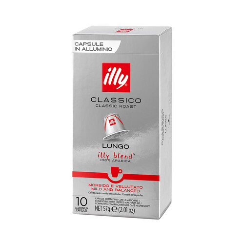 ILLY Café en cápsulas clássico Lungo I5, 10 uds. 