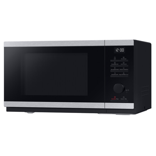 Microondas con grill SAMSUNG MG23DG4524AT, capacidad 23L, potencia: 800W, Grill:1100W.