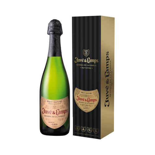 JUVÉ & CAMPS Reserva de la familia Cava brut nature gran reserva botella 75 cl.