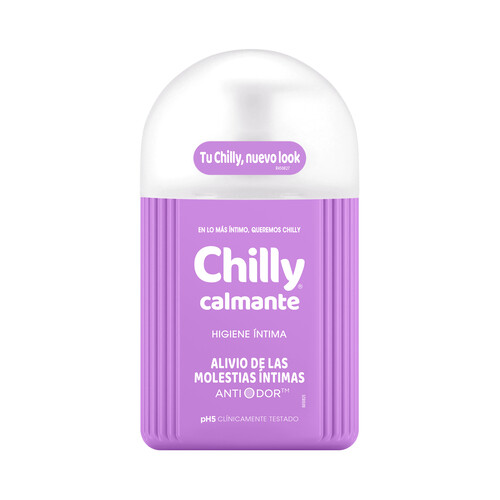 Jabón de higiene íntima, para el alivio de las molestias íntimas CHILLY 200 ml. 