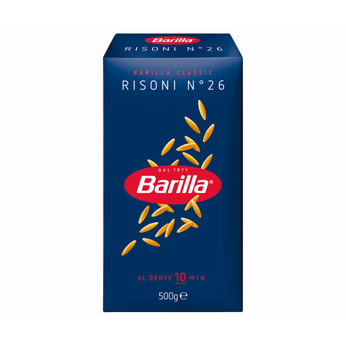 BARILLA Pasta risoni orzo 500 g.