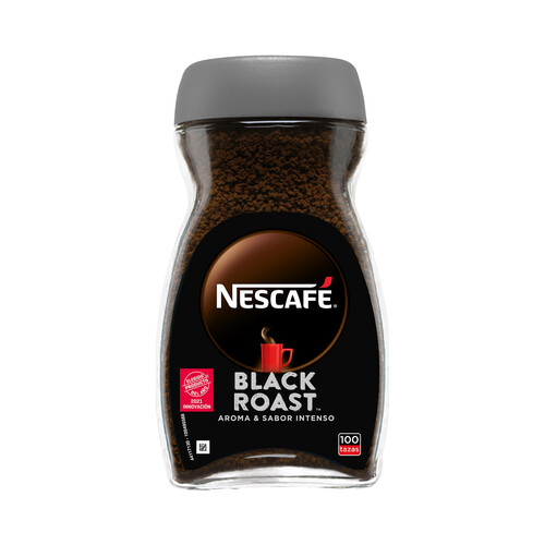 NESCAFÉ BLACK ROAST Café soluble natural intenso 200 g.