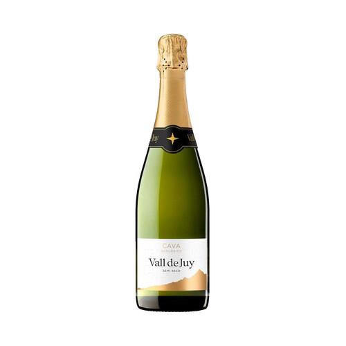 VALL DE JUY Cava semi seco ecológico botella 75 cl.