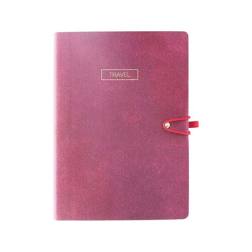 Cuaderno Viaje A5 80G 160H Tapa Fieltro Papel FSC PRODUCTO ALCAMPO