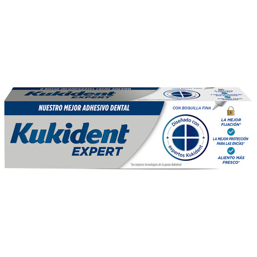 KUKIDENT Crema adhesiva para prótesis dental, efecto aliento fresco KUKIDENT Expert 40 g.