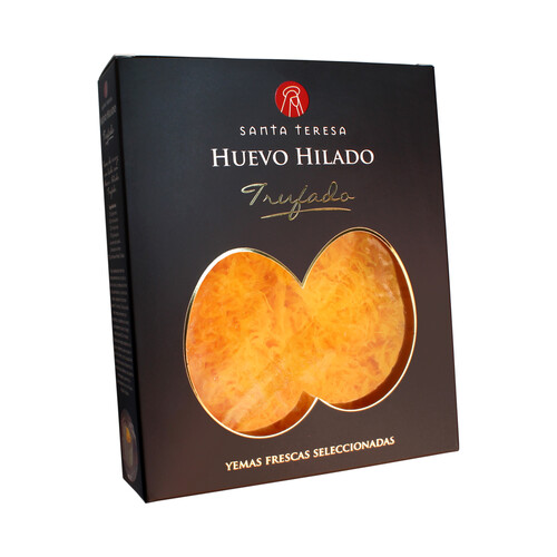 SANTA TERESA Huevo hilado trufado, elaborado con yemas frescas seleccionadas SANTA TERESA 100 g.