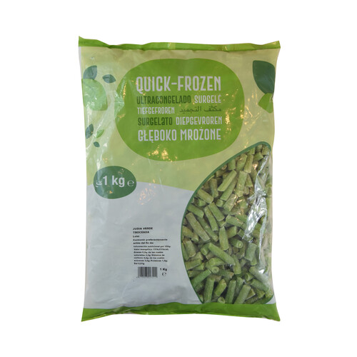 QUICK-FROZEN Judias verdes redondas congeladas 1 kg.