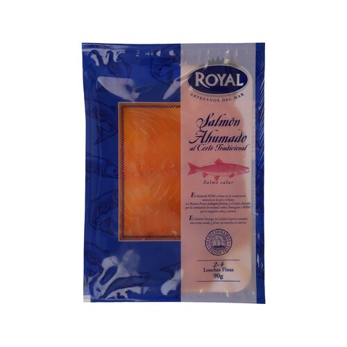 Salmón ahumado ROYAL 80 g.