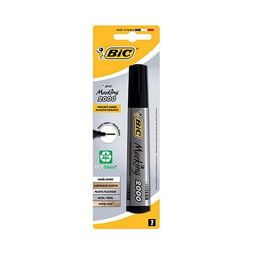 Marcador permanente BIC Marker Eco 2000 negro