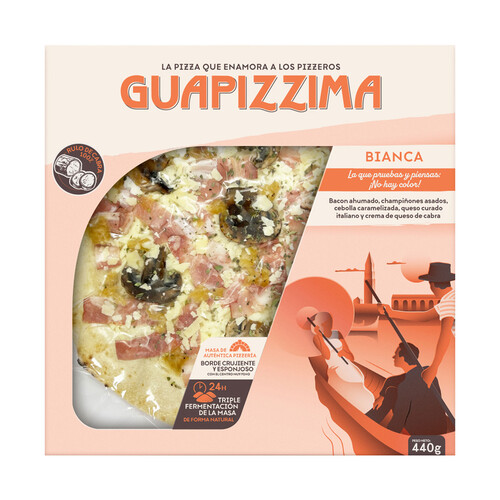 GUAPIZZIMA Pizza bianca 450 g.