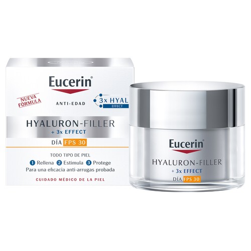 EUCERIN Crema antiedad de día, con factor de protección 30, para todo tipo de piels EUCERIN Hyaluron filler 50 ml.