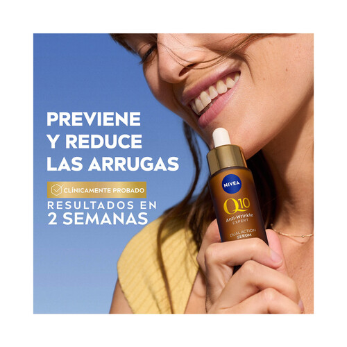 NIVEA Q10 expert Sérum antiarrugas doble acción 30 ml.