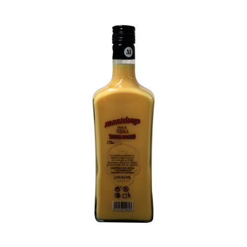 MONTELONGO Crema de tequila con sabor a mango botella 70 cl.