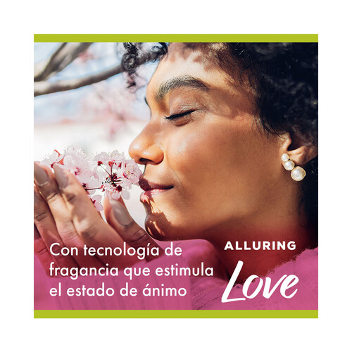 PALMOLIVE Alluring love Gel para baño o ducha con aroma a rosa y peonia 500 ml.