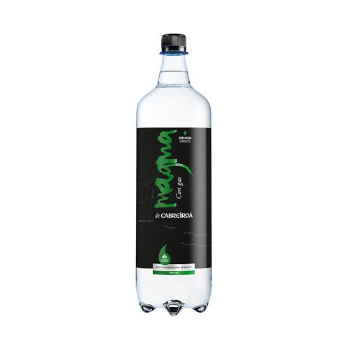 CABREIROA MAGMA  Agua mineral con gas botella de 1 litro