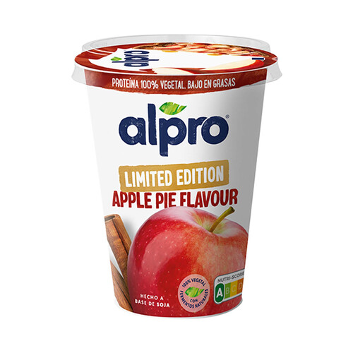 ALPRO Especialidad de soja vegetal con sabor a tarta de queso 400 g.