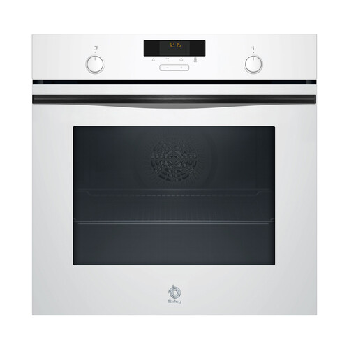 Horno multifunción BALAY 3HB5159B3 cristal blanco, capacidad: 71L, A+, A: 59,5cm, H: 59,4cm, F: 54,8cm.