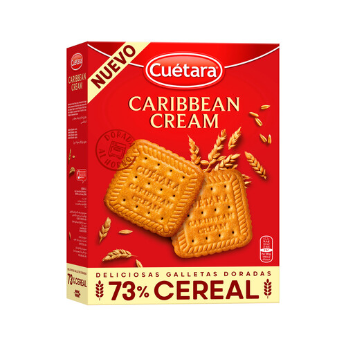 CUETARA Galleta caribbean cream 680 g