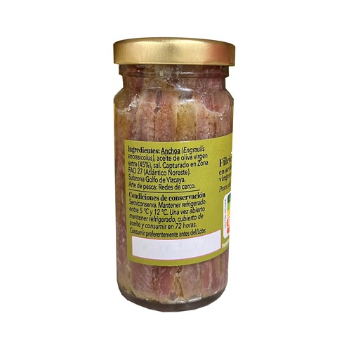 ALCAMPO GOURMET Anchoa Cantábrico ALCAMPO GOURMET tarro 55 gr.