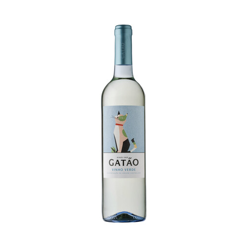 GATAO Vino blanco con D.O.C. Vinho verde (Portugal) botella 75 cl.