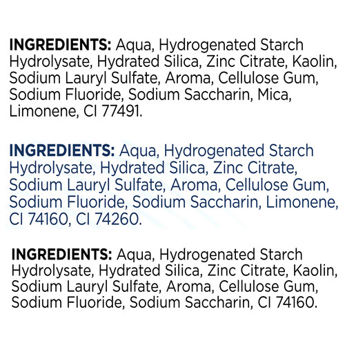 SIGNAL Integral 8 Pasta de dientes para un cuidado bucal integral y una limpieza intensa 3 x 75 ml.