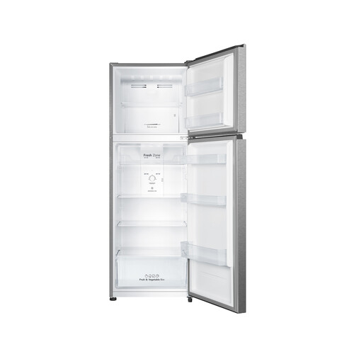 Frigorífico 2 puertas Inox 170cm HISENSE RT422N4ACE  CÍCLICO, clasificación energética: E, H: 170cm, A: 59,5cm, F: 65cm, capacidad total: 252L.