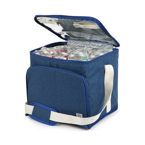 Bolsa nevera reciclada de 25L GARDENSTAR. color azul.