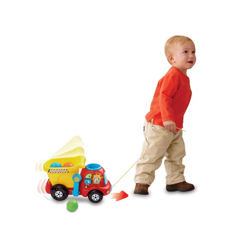 Miguelón el camión Juguete de arrastre encajable VTech Baby. Edad recomendada desde 12-36 meses