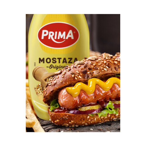 PRIMA Original Mostaza de grano molido a la piedra 265 g.