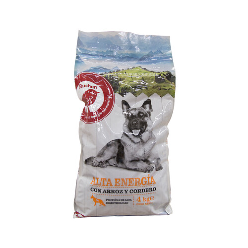 PRODUCTO ALCAMPO Comida para perros a base de arroz y cordero Alta Energía PRODUCTO ALCAMPO 4 kg