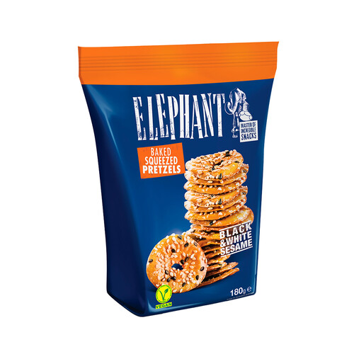 ELEPHANT Pretzel sésamo 180 g