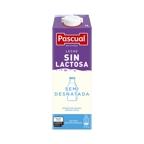 Yogur Sin Lactosa Desnatado 0% Materia grasa